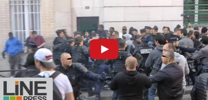 Pacifique dans un premier temps, la marche a très vite donné lieu à des accrochages avec les forces de l’ordre... (Line Press) Pacifique dans un premier temps, la marche a très vite donné lieu à des accrochages avec les forces de l’ordre... (Line Press)