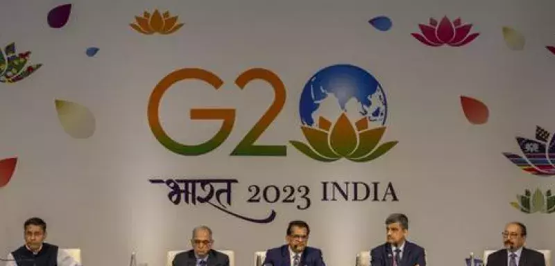 Ouverture sous tension du G20 en Inde (DR)