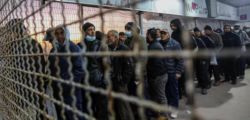 Israël expulse vers Gaza en feu des milliers de travailleurs palestiniens