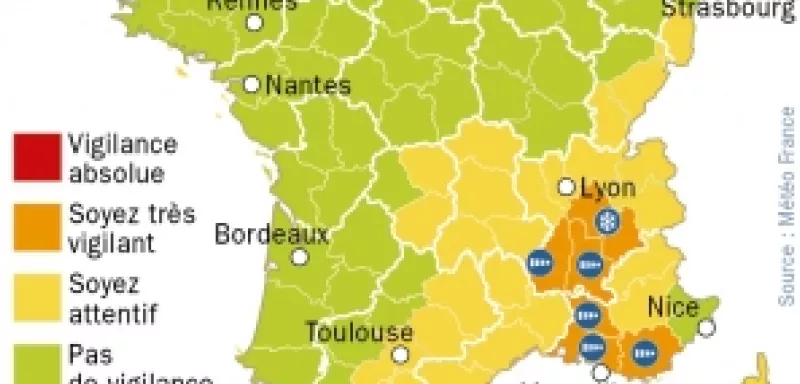 Les rafales de vent pourraient atteindre jusqu'à 130 km/h dans l'Est des Bouches-du-Rhône, entre Marseille et Toulon... (DR)