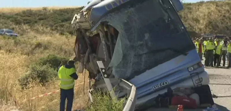 Espagne: grave accident d'autobus