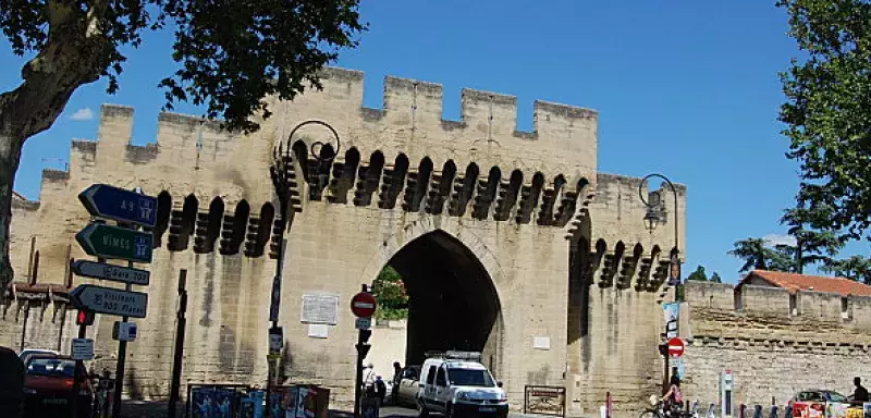 Les remparts de la ville d'Avignon. (DR)