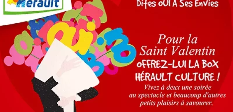 Le Département de l’Hérault vous propose une idée cadeau originale pour la Saint-Valentin : c’est la box "Hérault Culture" a partager en amoureux !
