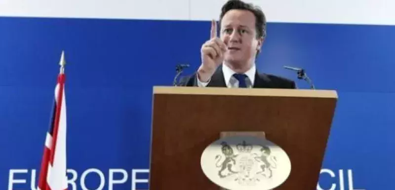 le premier ministre David Cameron promet une consultation à l'horizon 2017... (DR)