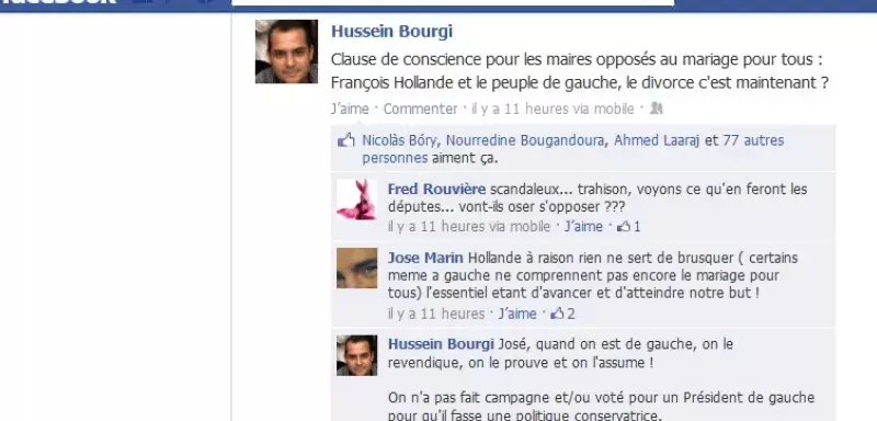 La « boulette » commise aujourd'hui sur Facebook par Hussein Bourgi risque aussi d'avoir des conséquences sur l'élection du premier secrétaire de la fédération PS de l'Hérault...