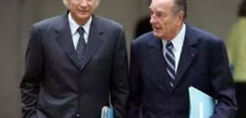 Jacques Chirac et Dominique de Villepin