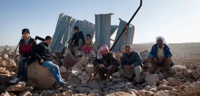 entre le 23 et le 30 avril, des bulldozers israéliens ont détruit 36 logements palestiniens... (DR)