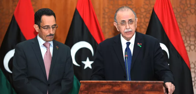 Le nouveau chef de gouvernement provisoire libyen (Xinhua)