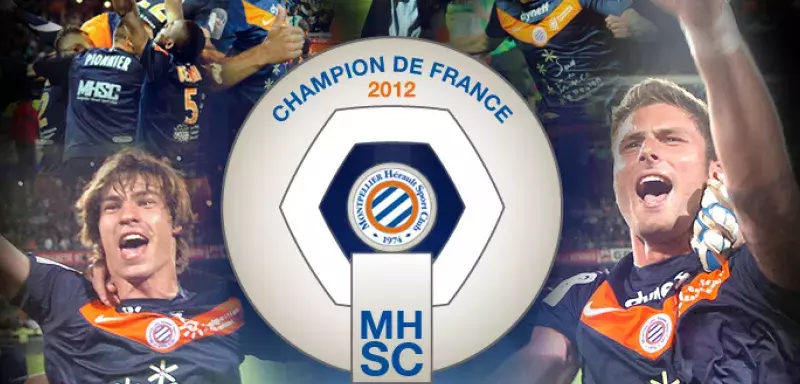 Montpellier a remporté le titre pour la première fois de son histoire avec, malheureusement, en arrière-plan, une percée historique de l'hooliganisme en France. (DR) 