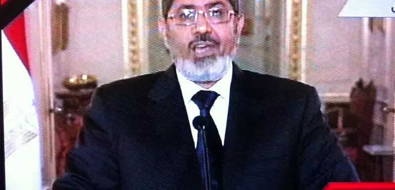 le président Mohamed Morsi estime que le mouvement de protestation est provoqué par des "mains pécheresses"... (Xinhua)