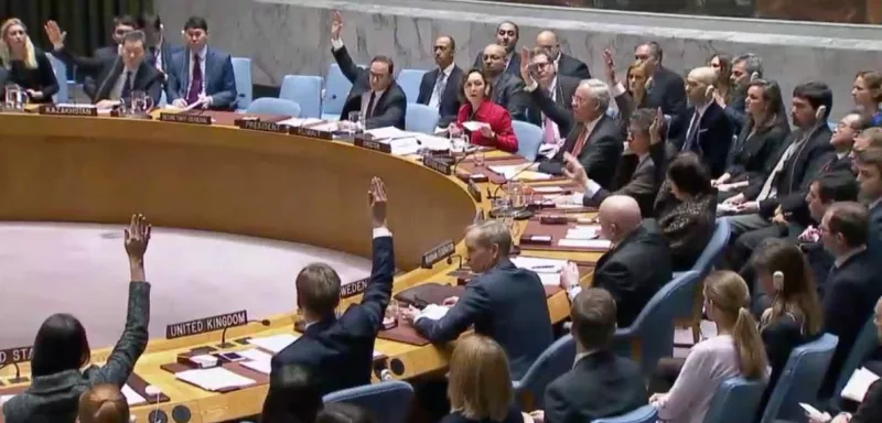 Le Haut-Commissaire désigne les cinq membres permanents du Conseil de sécurité de l'ONU, qu’il juge « responsables de la poursuite de tant de souffrances »... (Photo: ONU)