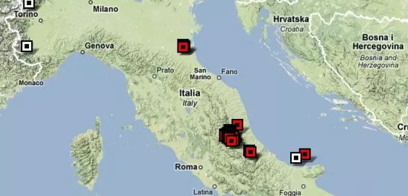 Le séisme de 5,3 sur l'échelle de Richter a eu lieu dans le nord de l'Italie.