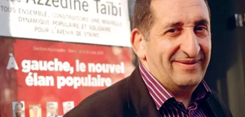 Azzedine Taïbi, maire de Stains... (DR)