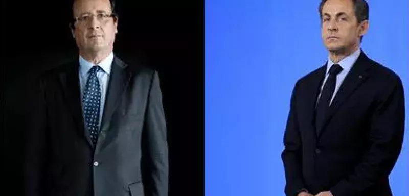 François Hollande (PS) et Nicolas Sarkozy (UMP) sont les deux candidats en lice pour le 2nd tour du 6 mai 2012. (DR)
