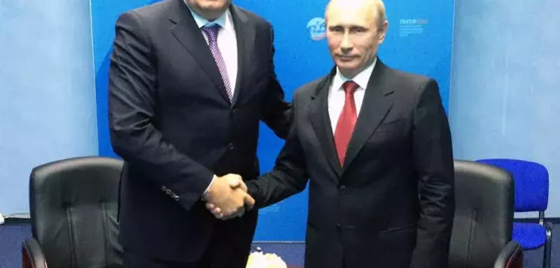 Milorad Dodic et Poutine, le "grand frère" russe