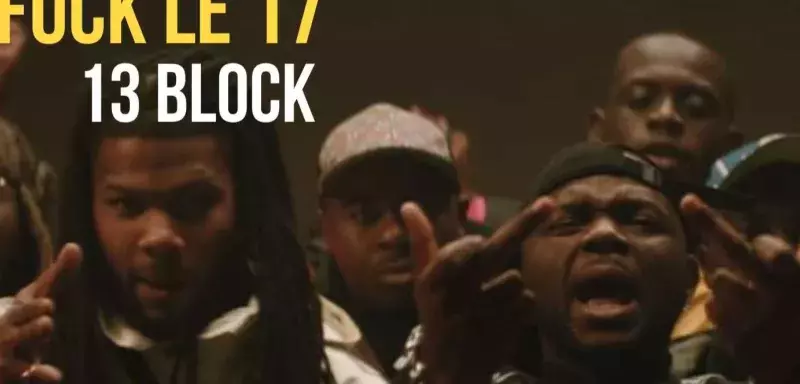 Le groupe de rap 13 block originaire de Sevran (Seine-Saint-Denis)