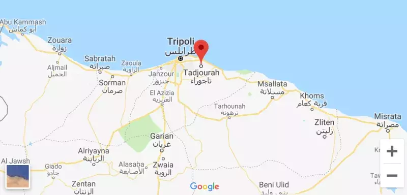 Un centre de détention situé dans la banlieue  de Tripoli ciblé par une frappe aérienne durant l'offensive des forces du maréchal Haftar