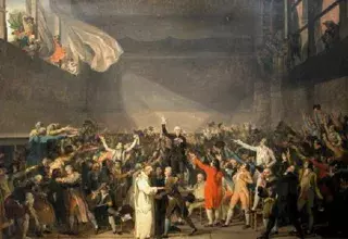 L'histoire de la droite française commence le 28 août 1789 dans la salle "Des menus plaisirs". (DR)