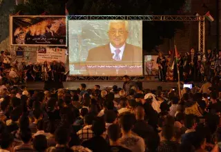 le discours de Mahmoud Abbas (Xinhua)