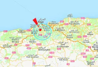 l’épicentre de la secousse se situe à 4 km au sud de Bouinan et à 27 km au sud d’Alger... (DR)