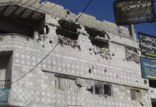 L'armée syrienne a bombardé des zones résidentielles. (DR)