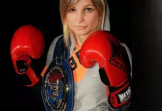 La championne du monde Angélique Duchemin voulait accrocher encore plus d’étoiles à son palmarès déjà en mode poids lourd. (Boxing Club de Thuir/Facebook)