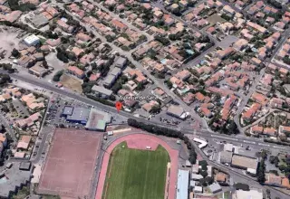 Avenue de Sète, à Agde, dans l'Hérault, la jalousie s'est mortellement réglée à coups de couteau et de marteau... (© Google Earth)