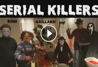 Chucky, Freddy, Scream et le clown de Ça étaient notamment de la partie avec également la tronçonneuse… Chucky, Freddy, Scream et le clown de Ça étaient notamment de la partie avec également la tronçonneuse…