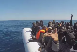 De passage à Montpellier pour présenter le documentaire réalisé par Jean-Paul Mari "Les migrants ne savent pas nager", deux de ses humanitaires ont témoigné de la vie à bord de l'Aquarius, le navire affrété par SOS Méditerranée.