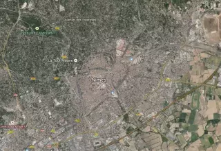 3 des 4 personnes interpellées l'ont été à Nîmes. ( © Google Maps)
