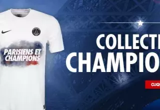 Au football, comme au handball, Paris a récupéré les trophées gagnés par Montpellier en 2012... (Capture d'écran site officiel du PSG)
