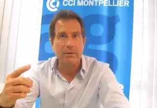 Arrivé au deux tiers de son mandat, le président de la CCI de Montpellier a répondu aux questions de Médiaterranée.