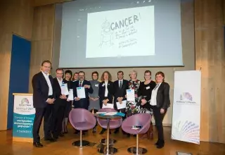 La Caisse d’Epargne Languedoc-Roussillon adhère au club d’entreprises Cancer@Work et signe une charte pour favoriser le maintien dans l’emploi et l’intégration des personnes touchées par le cancer en entreprise.