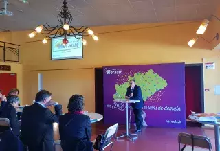 "En 2018, l’Hérault franchit une nouvelle étape dans la modernité avec le très haut débit", annonce Kléber Mesquida, président du Département de l'Hérault, entre autres bonnes nouvelles. (© N.E)