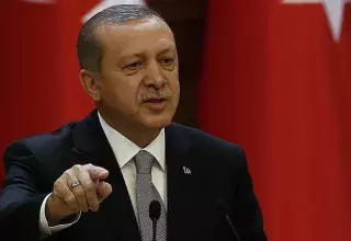 le président Erdogan pilote en personne les manœuvres de cette guerre aveugle livrée à sa propre société... (DR)