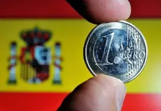 Euros Espagne hausse et baisse des recettes d'exportations