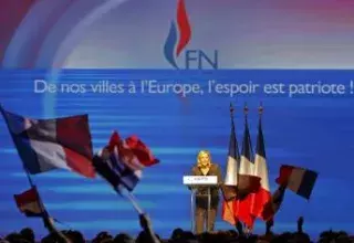 Marine Le Pen a eu ses quarts d’heure de vedette. Il y en a même qui l’ont vu voler... (DR)