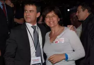 Proche de Katy Guyot, Manuel Valls, le nouvau Ministre de l'Intérieur, reviendra vendredi sur la 2ème circonscription du Gard pour un meeting de soutien à la candidate socialiste. (DR)