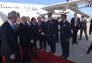 François Hollande a effectué une visite éclair à Beyrouth... (DR)