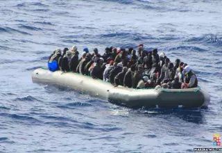 des milliers de migrants périssent régulièrement au large des côtes italiennes... (DR)