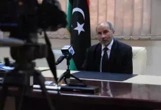 Le dirigeant du Conseil national de transition libyen (Photo: Xinhua)