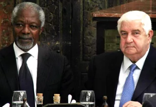 Le plan de l'emissaire Kofi Annan prévoit le retrait de l'armée et l'arrêt de la violence. (Xinhua)