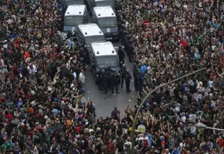 Milliers de manifestants se sont déplacés à Madrid pour une marche géante