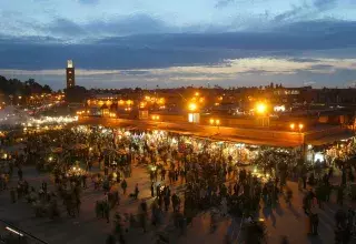 La célèbre place Jamaâ El Fna à Marrakech. (DR)