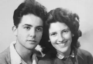 Maurice Audin et son épouse. (Photo archives)