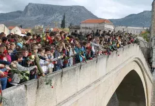Commémoration : 20 ans d'urbicide du Vieux-Pont de Mostar