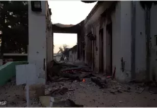 les bombardements ont fait seize morts, dont neuf employés de l’ONG et une trentaine de blessés graves... (MSF)