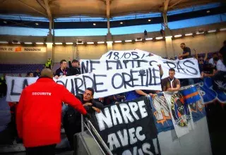 « Ne faites pas la sourde oreille », avaient demandé les supporters aux dirigeants du club de Montpellier... (DR) 