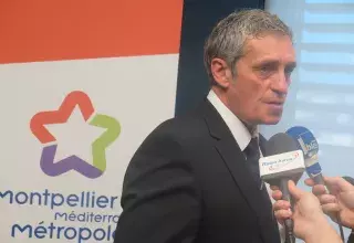 Philippe Saurel, président de Montpellier Méditerranée Métropole, a présenté ce matin son troisième "remaniement" de gouvernance, un remaniement intitulé "Saurel 3". (© N.E)