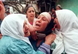 des rescapées d'un massacre commis près d'Alger en janvier 1997... (DR)